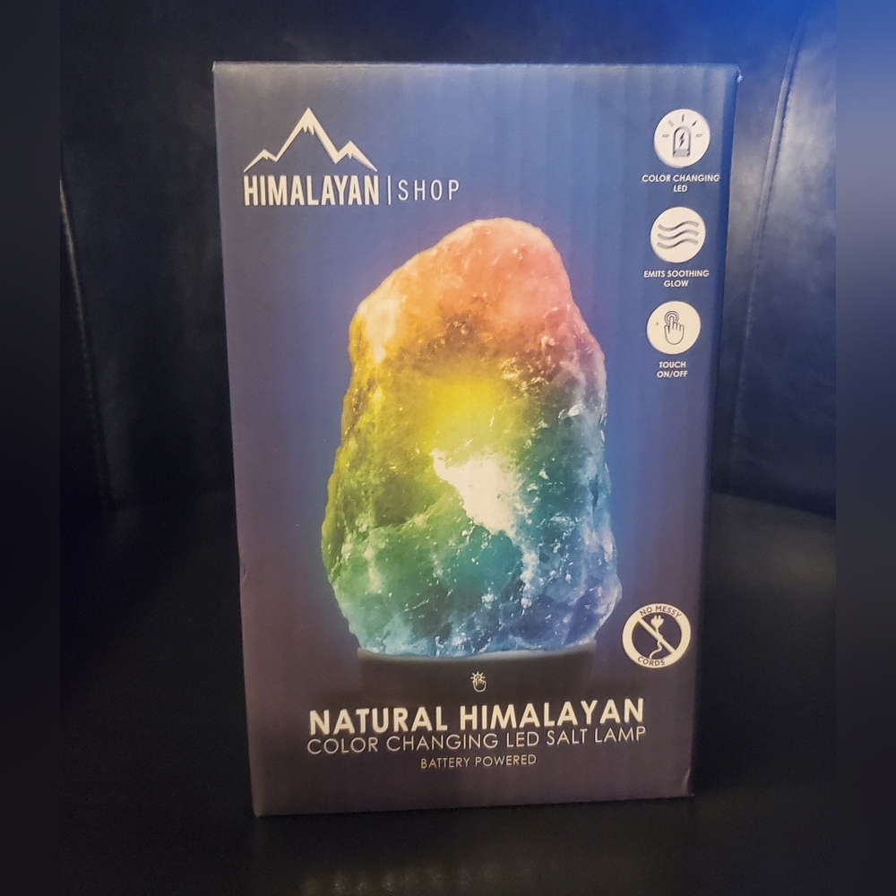 Himalayan Color Changing LED Salt Lamp